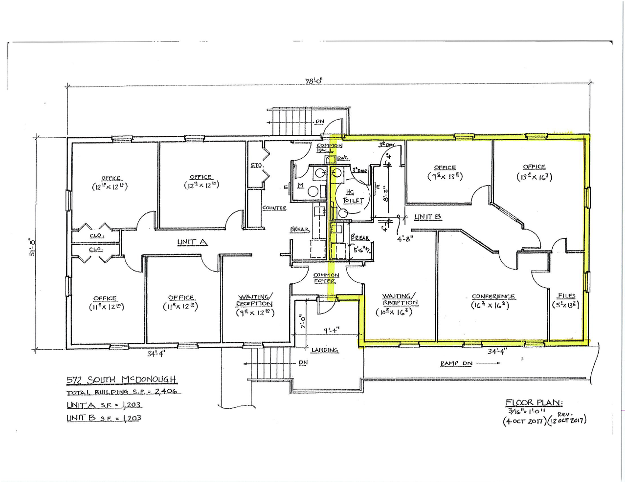 572 S McDonough St, Montgomery, AL en alquiler Plano de la planta- Imagen 1 de 1