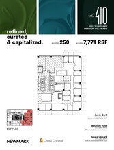 410 17th St, Denver, CO en alquiler Plano de la planta- Imagen 1 de 1