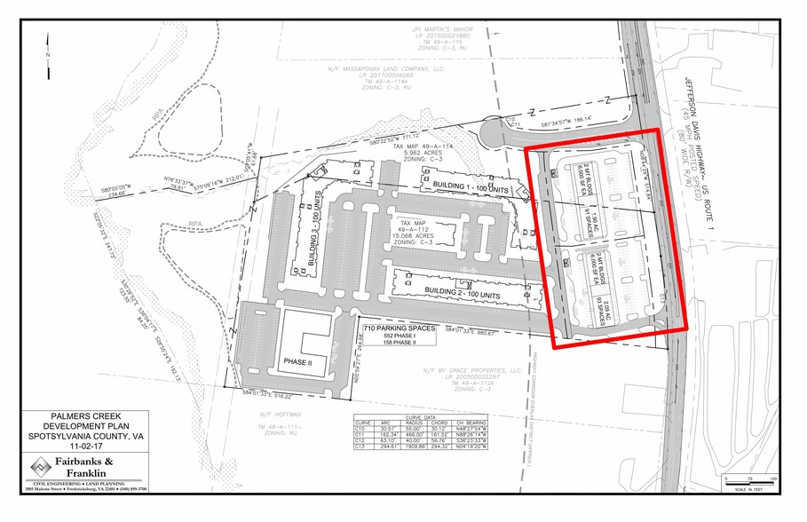 Patriot Hwy & Palmers Creek Way, Fredericksburg, VA en venta - Plano del sitio - Imagen 2 de 17