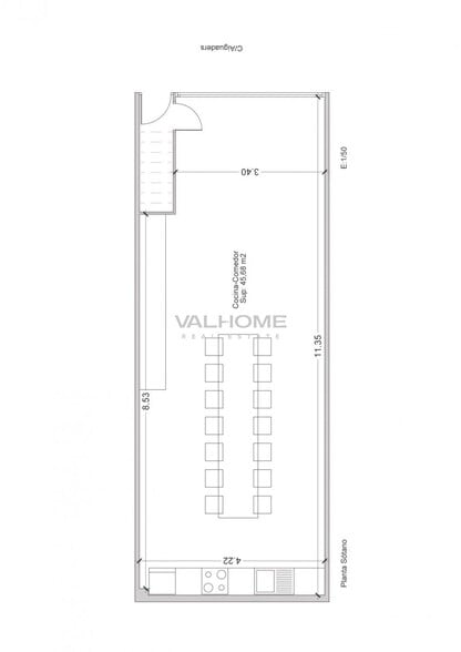 Edificio residencial en Manresa, Barcelona en venta - Plano de planta tipo - Imagen 1 de 4