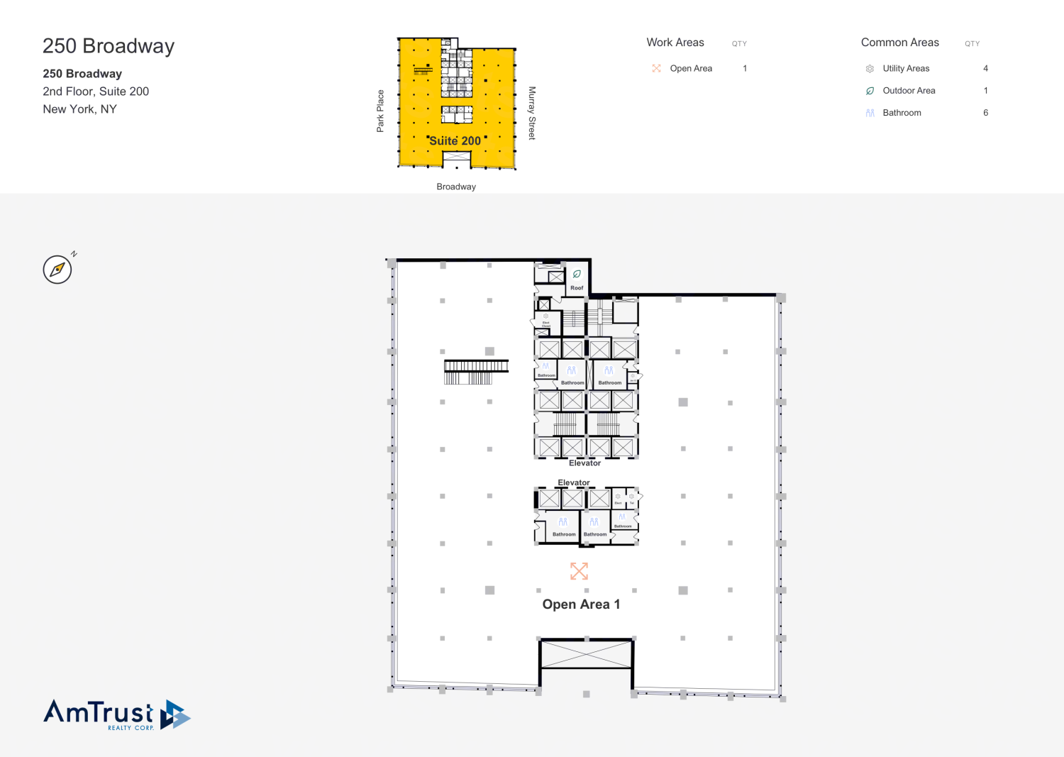 250 Broadway, New York, NY en alquiler Plano de la planta- Imagen 1 de 3