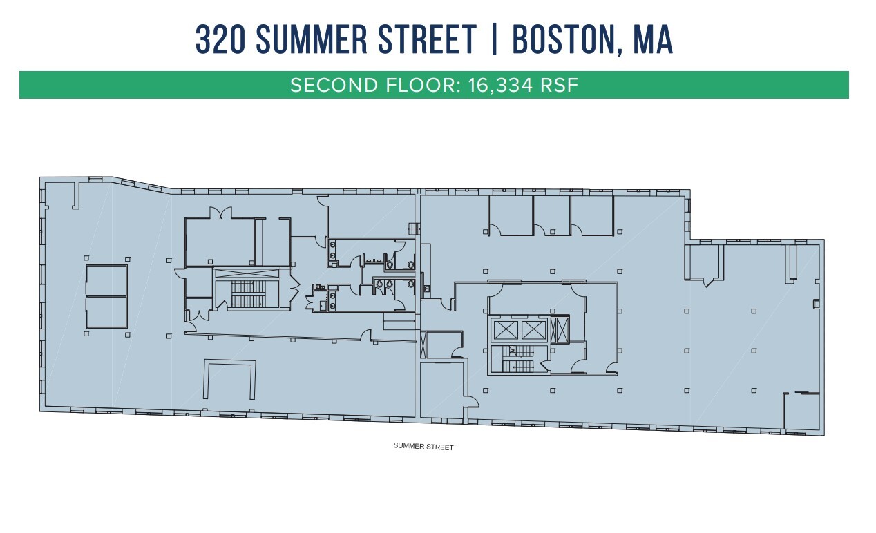 320 Summer St, Boston, MA en alquiler Plano de la planta- Imagen 1 de 1