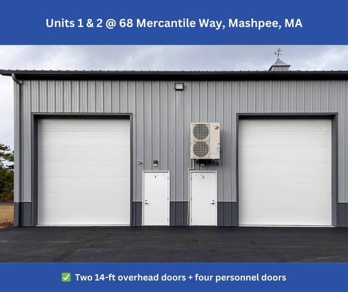 68 Mercantile Way, Mashpee, MA en venta - Foto del edificio - Imagen 1 de 14