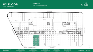 222 Merchandise Mart Plz, Chicago, IL en alquiler Plano de la planta- Imagen 2 de 2