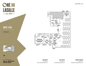 1 N La Salle St, Chicago, IL en alquiler Plano de la planta- Imagen 1 de 1