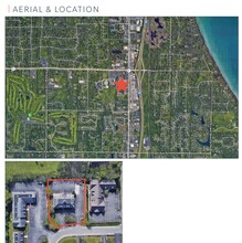 11019 N Towne Square Rd, Mequon, WI - vista aérea  vista de mapa