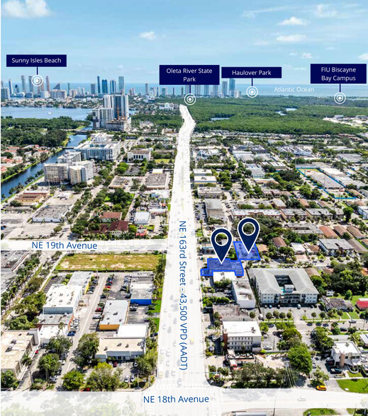 1880 NE 163rd St, North Miami Beach, FL en venta - Vista aérea - Imagen 2 de 24