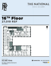 125 S Clark St, Chicago, IL en alquiler Plano de la planta- Imagen 1 de 1