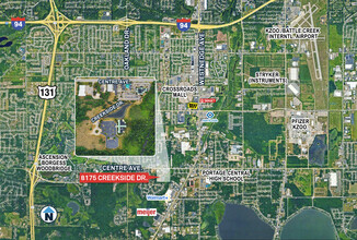 8175 Creekside Dr, Portage, MI en alquiler Mapa- Imagen 1 de 6