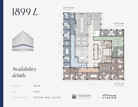 1899 L St NW, Washington, DC en alquiler Plano de la planta- Imagen 1 de 2