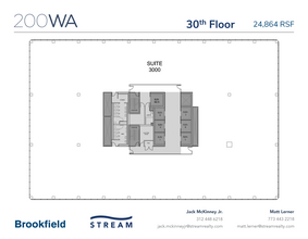 200 W Adams St, Chicago, IL en alquiler Plano de la planta- Imagen 1 de 1