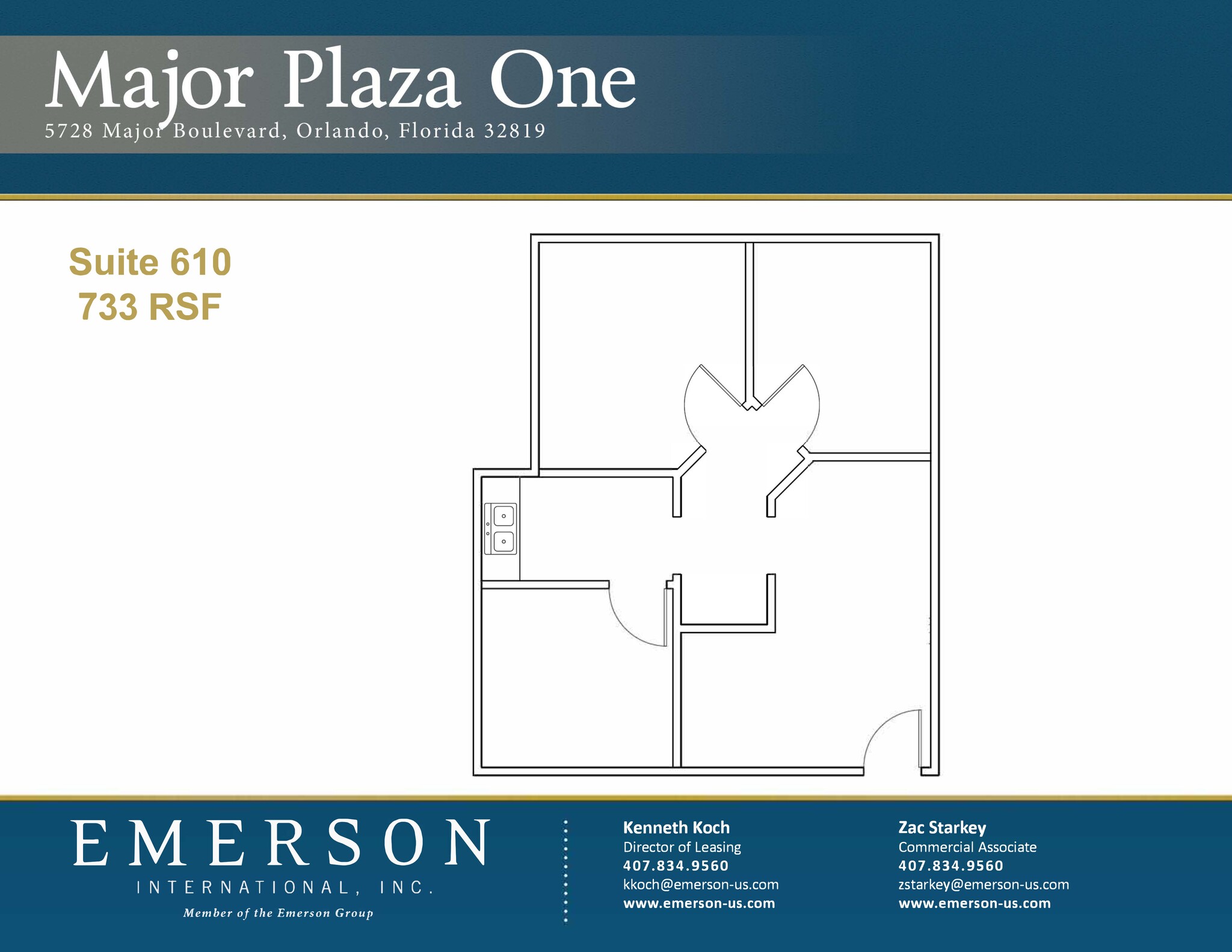 5750 Major Blvd, Orlando, FL en alquiler Plano del sitio- Imagen 1 de 1