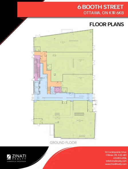 6 Booth St, Ottawa, ON en alquiler - Plano de la planta - Imagen 3 de 3