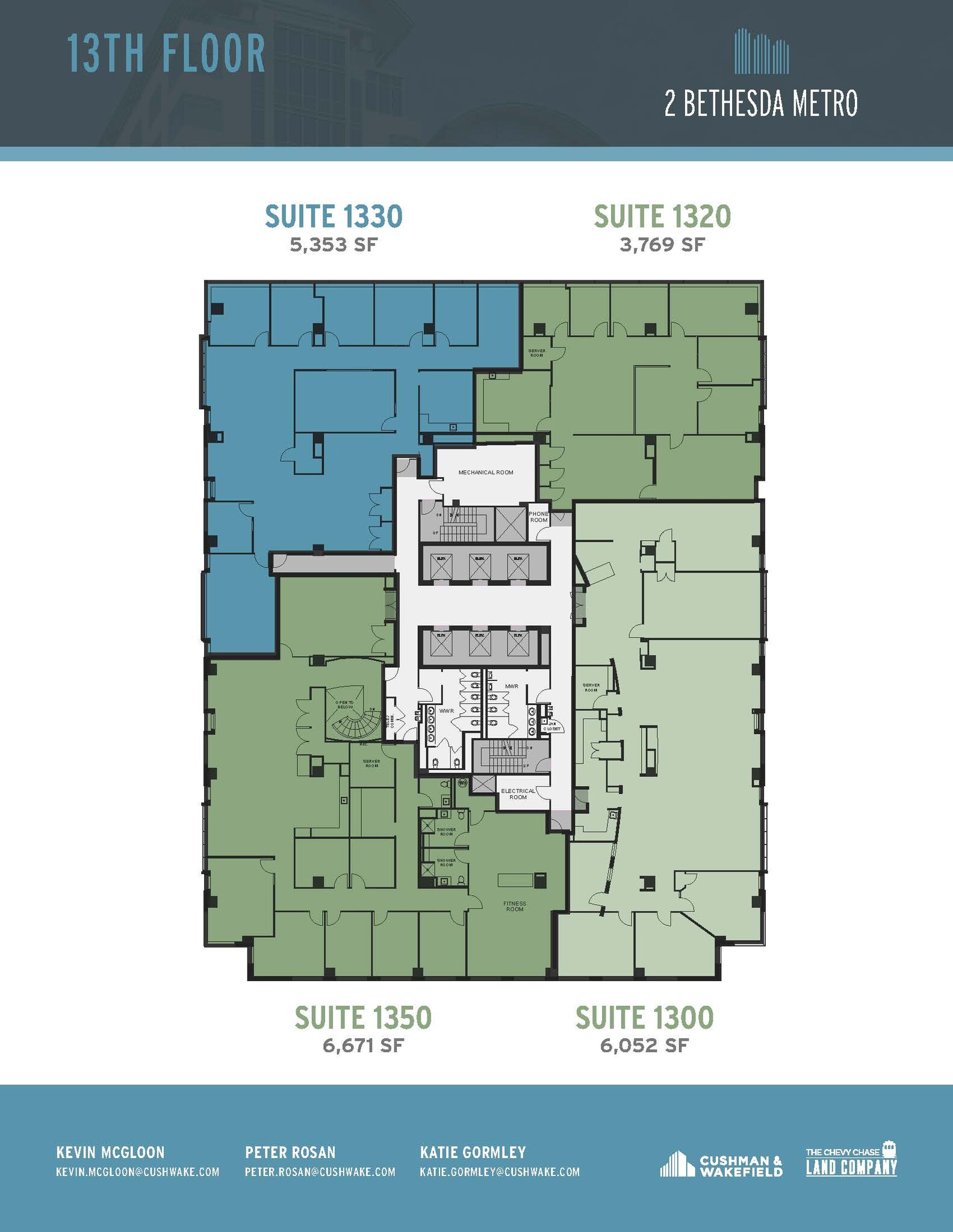 2 Bethesda Metro Ctr, Bethesda, MD en alquiler Plano de la planta- Imagen 1 de 1