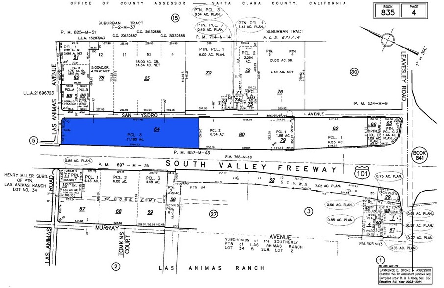 San Ysidro Ave, Gilroy, CA en venta - Plano de solar - Imagen 3 de 3