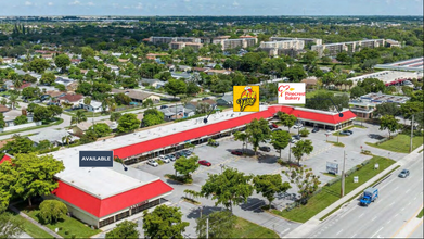 4553-4613 N University Dr, Lauderhill, FL - VISTA AÉREA  vista de mapa - Image1