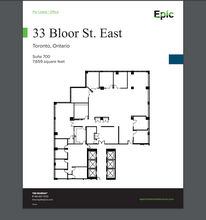 33 Bloor St E, Toronto, ON en alquiler Plano de la planta- Imagen 2 de 2