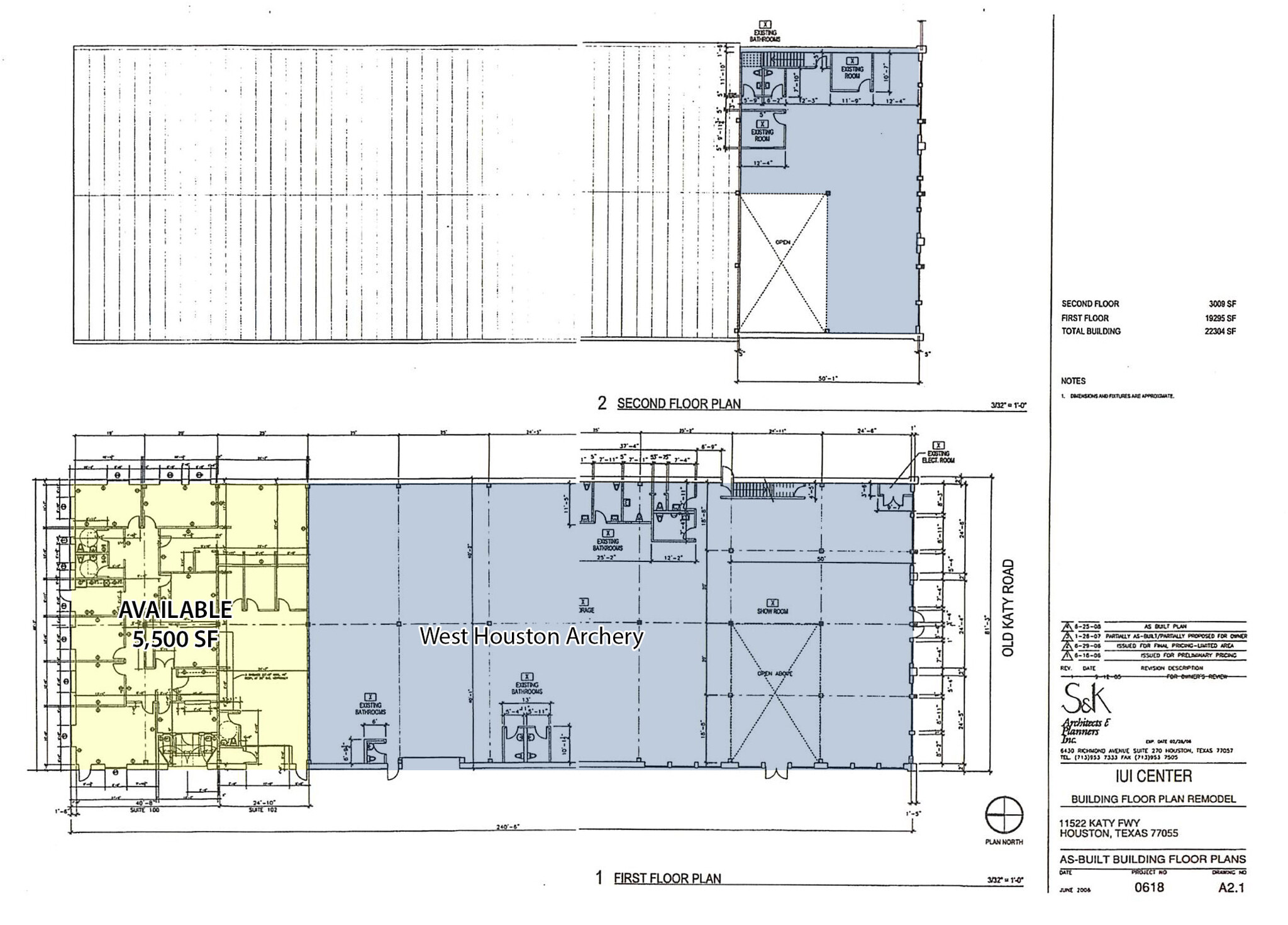 11522 Old Katy Rd, Houston, TX en alquiler Plano del sitio- Imagen 1 de 2