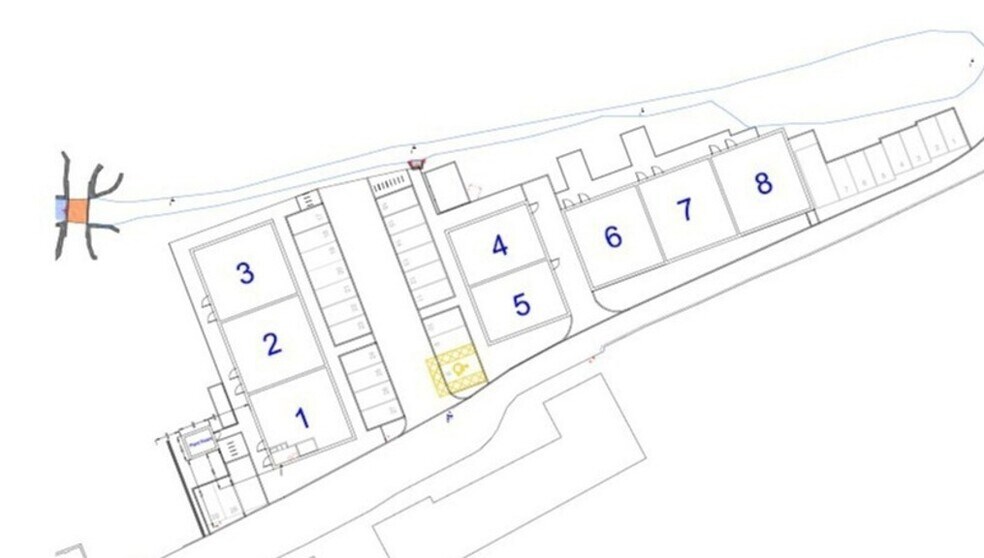 Lichfield St, Tamworth en alquiler - Plano del sitio - Imagen 2 de 5