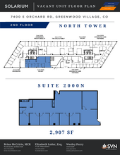 7400 E Orchard Rd, Greenwood Village, CO en alquiler Plano de la planta- Imagen 1 de 1