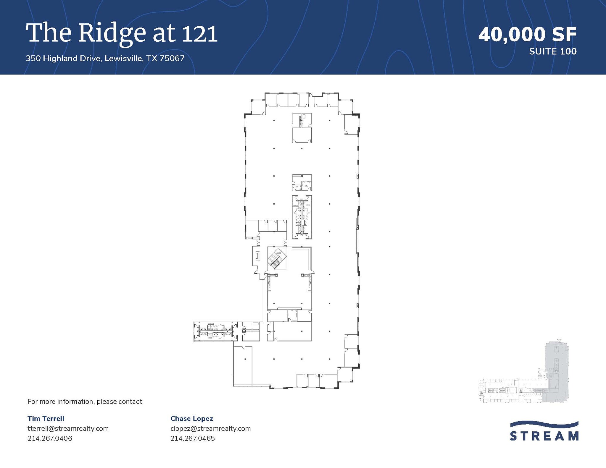 350 Highland Dr, Lewisville, TX en alquiler Plano de la planta- Imagen 1 de 2