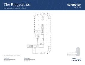 350 Highland Dr, Lewisville, TX en alquiler Plano de la planta- Imagen 1 de 2