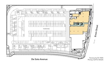 21010 Erwin St, Woodland Hills, CA en alquiler Plano de la planta- Imagen 1 de 1