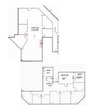 13747 Montfort Dr, Dallas, TX en alquiler Plano de la planta- Imagen 2 de 2