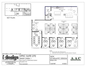 8020 Arco Corporate Dr, Raleigh, NC en alquiler Plano del sitio- Imagen 2 de 10