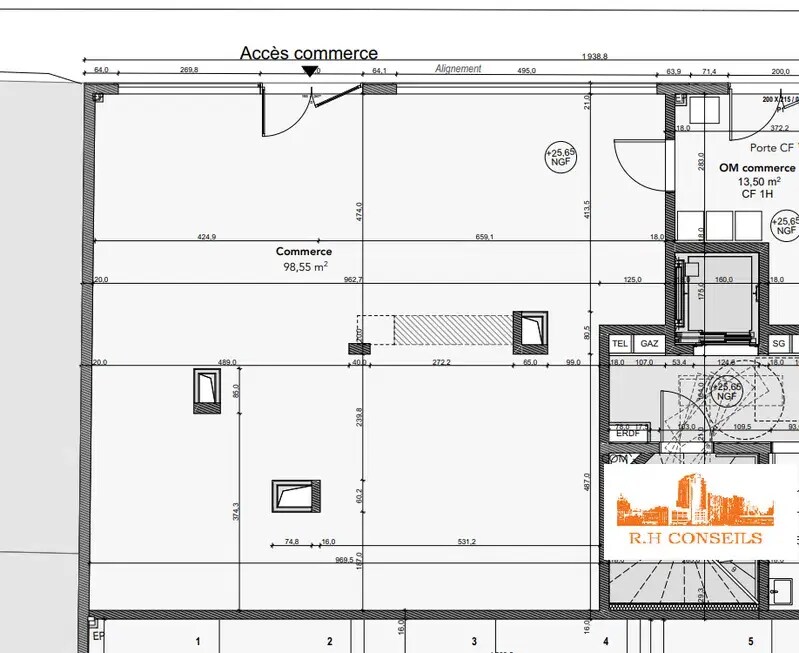 2 Passage Victor Hugo, Conflans-Sainte-Honorine en alquiler Plano de planta tipo- Imagen 1 de 1