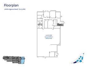 26610 Agoura Rd, Calabasas, CA en alquiler Plano de la planta- Imagen 1 de 1