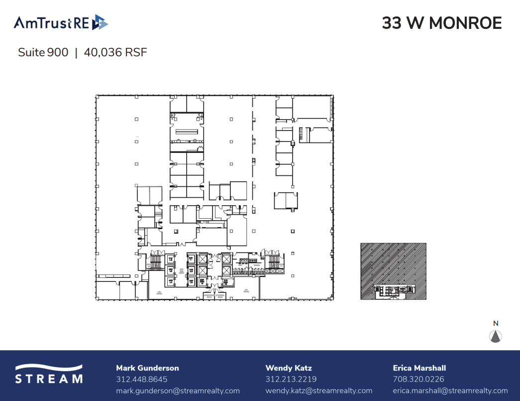 33 W Monroe St, Chicago, IL en alquiler Plano de la planta- Imagen 1 de 1