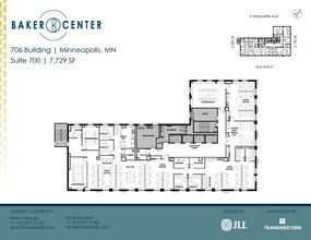 733 Marquette Ave, Minneapolis, MN en alquiler Plano de la planta- Imagen 1 de 1