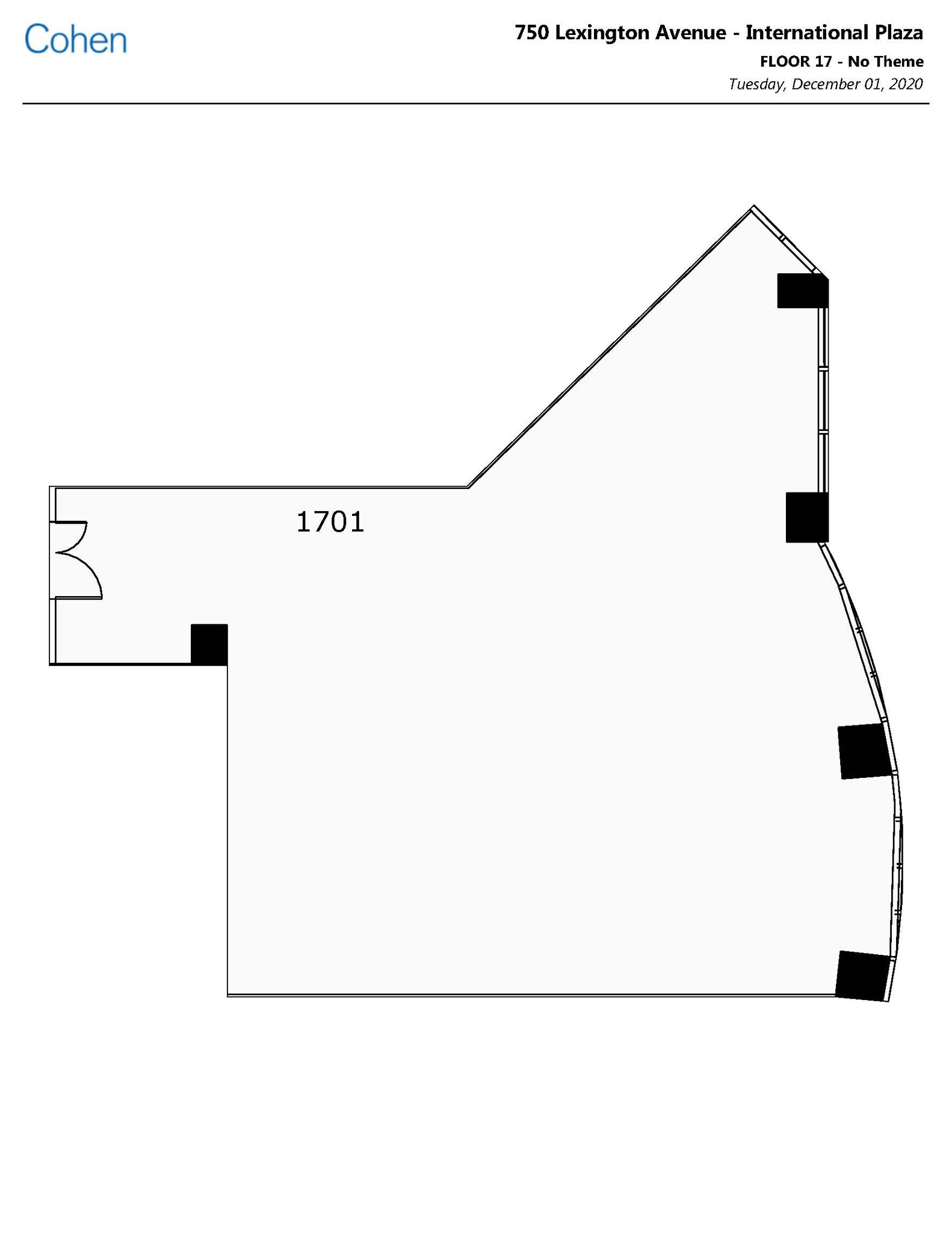 750 Lexington Ave, New York, NY en alquiler Plano de la planta- Imagen 1 de 5